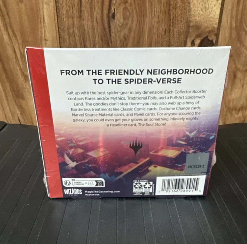 MTG Marvel’s Spider-Man Collector Booster Box 12 Packs English New Sealed