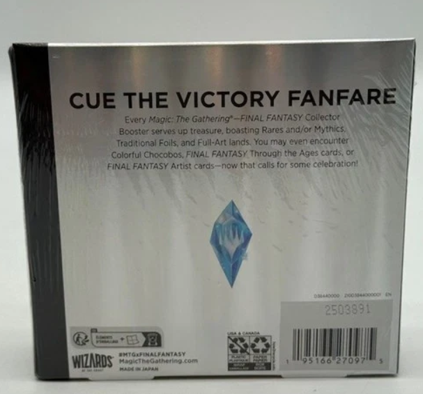 New Sealed Magic The Gathering Final Fantasy Collector Booster Box English