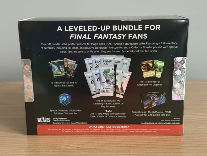 Magic the Gathering Final Fantasy Gift Bundle Collector Edition - New Sealed